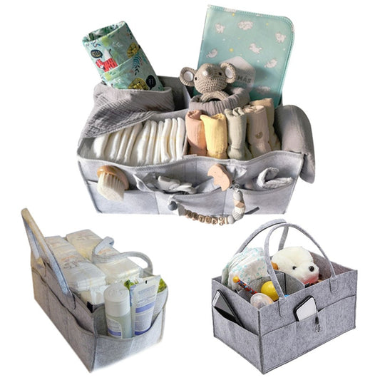 Baby Caddy - Organizer / Nursery Essentials Storage Bins